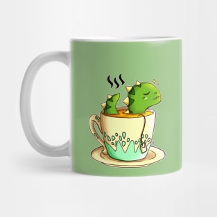 T-rex in a Tea Cup Mug
